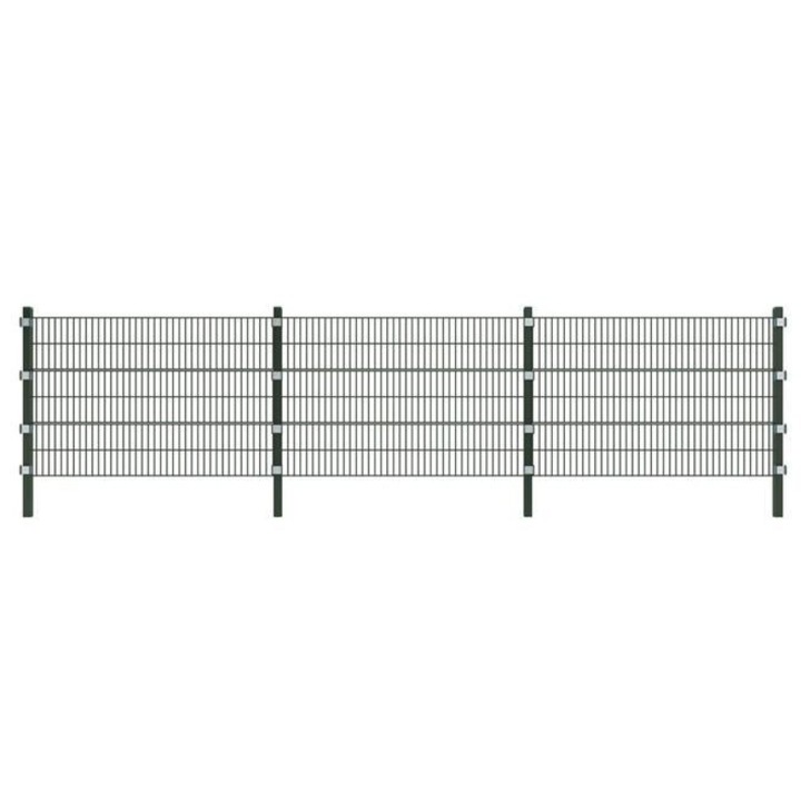 Panou gard, Zaun, fir metalic zincat, 2000 x1500 mm