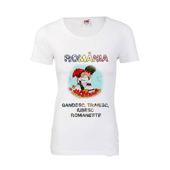Tricou personalizat Fruit of the loom dama  Tricou personalizat Fruit of the loom dama