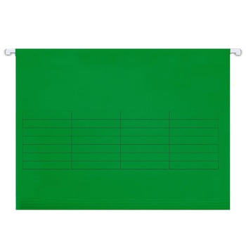 Dosar suspendabil cu bagheta metalica, 25 buc/set, verde Dosar suspendabil cu bagheta metalica, 25 buc/set, verde