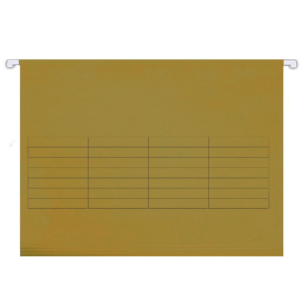 Dosar suspendabil cu bagheta metalica, 25 buc/set, kraft