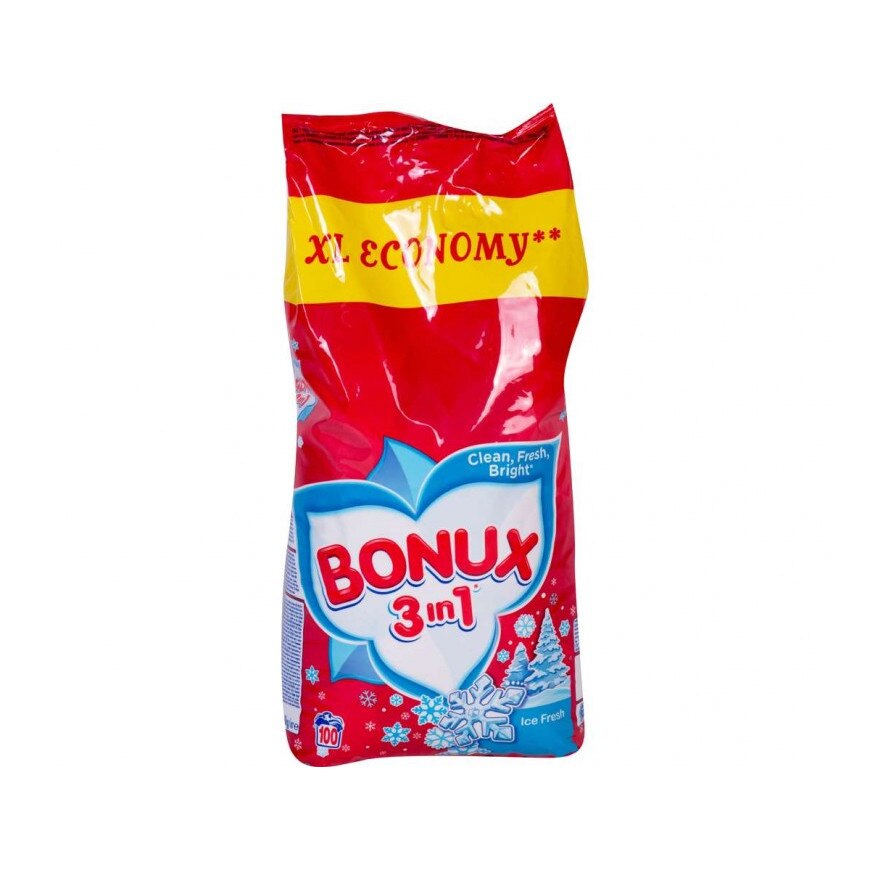Detergent automat Bonux Ice Fresh , 100 spalari, 10 kg