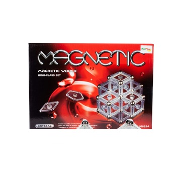 Set de constructie MalPlay Magnetic crystal 84 piese Set de constructie MalPlay Magnetic crystal 84 piese
