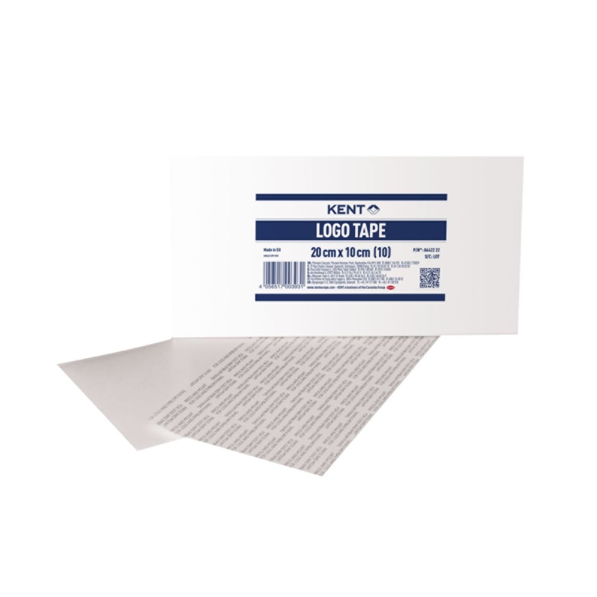 Set Benzi Adezive pentru Fixare Sigla/Logo, KENT, 20cmx10cm, 10buc/set