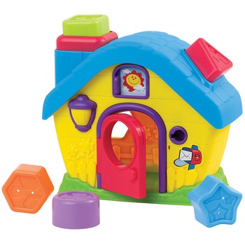 Jucarie de sortat Little Learner - Casuta vesela Jucarie de sortat Little Learner - Casuta vesela