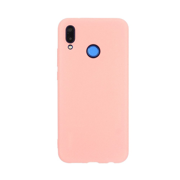 Husa Liquid Silicone Huawei P Smart 2019, Roz