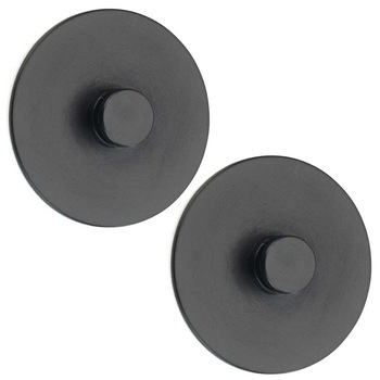 Set suporturi de baie Turbo-Loc, 2 bucati, Classic Plus, Negru, WENKO Set suporturi de baie Turbo-Loc, 2 bucati, Classic Plus, Negru, WENKO
