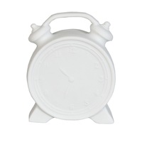 lampa de veghe ceramica alba model ceas 10x6x13 cm led imagen 16_0_
0