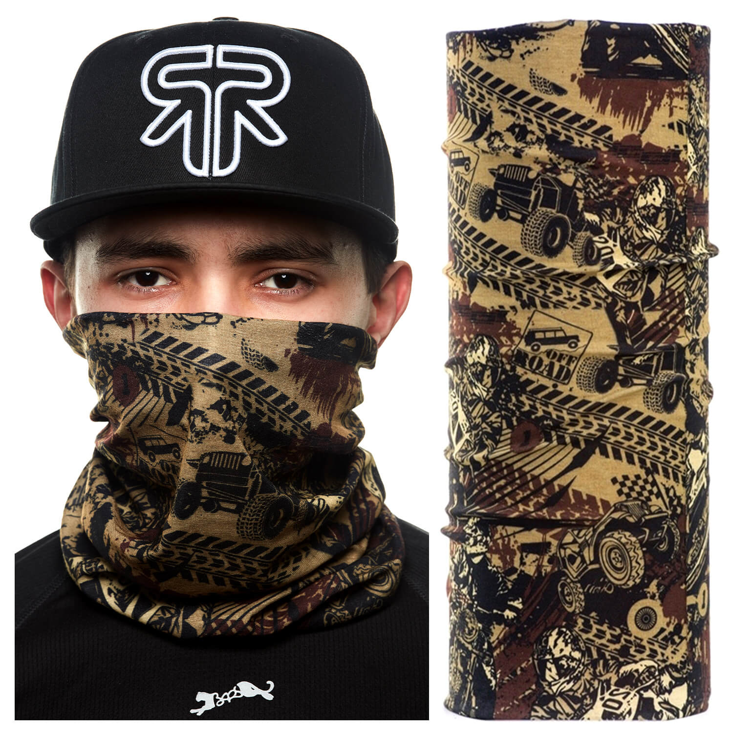 Bandana multifunctionala, Bars, model 07