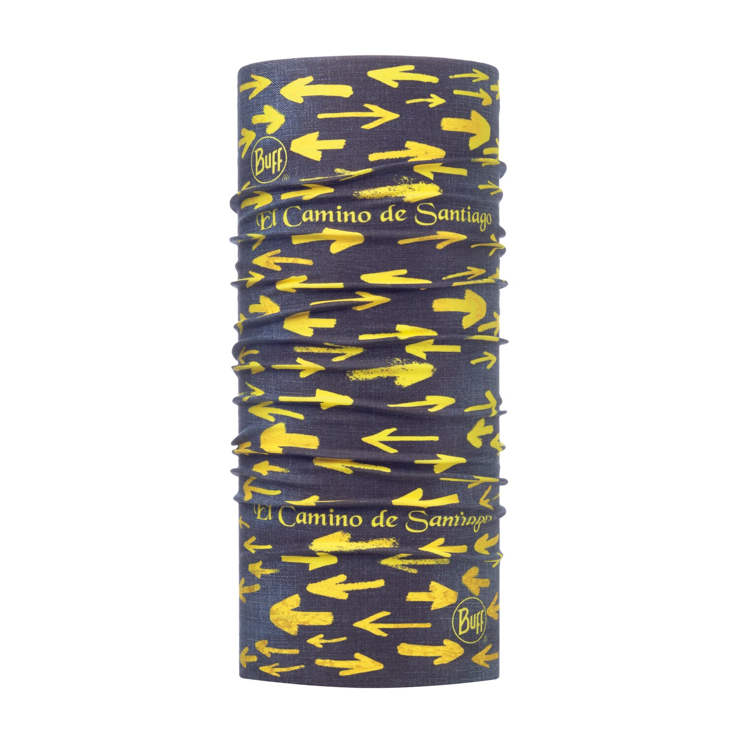 Bandana Buff coolnet uv+ camino de santiago arrow denim