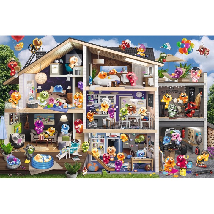 Ravensburger 5000 db-os puzzle - Gelini - Babaház (17434)