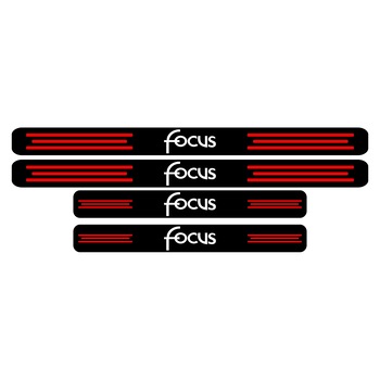 Set stickere praguri Focus, negru-rosu-alb, sticker decorativ Set stickere praguri Focus, negru-rosu-alb, sticker decorativ