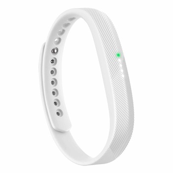 Curea Bratara Edman pentru Fitbit Flex 2, marimea L, Alb Curea Bratara Edman pentru Fitbit Flex 2, marimea L, Alb