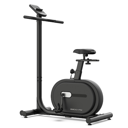 Bicicleta Magnetica Fitness Techfit B800-PM, Greutate utilizator: 130 kg, Volanta 9 kg, 8 Functii