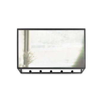 Oglinda de perete cu organizer Umbra Cubiko, 32cm Oglinda de perete cu organizer Umbra Cubiko, 32cm