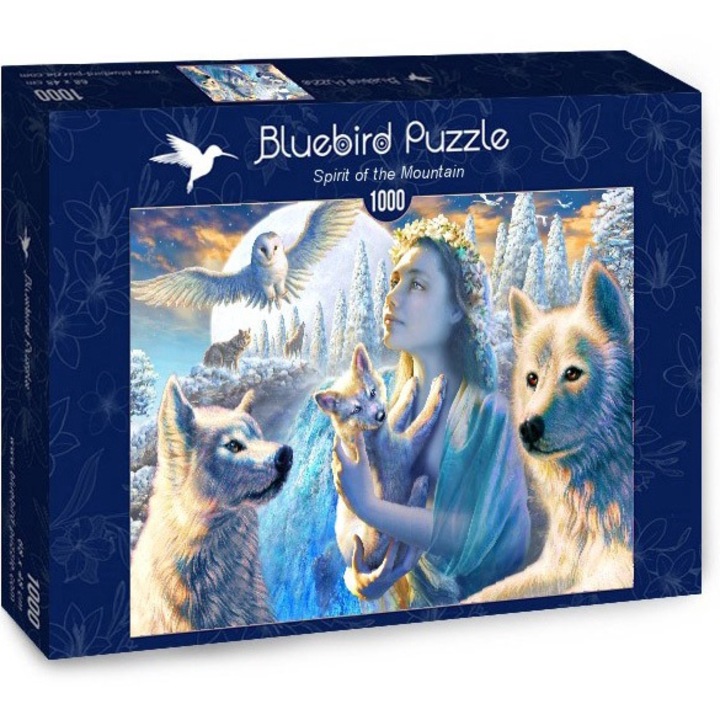 Пъзел Bluebird - Spirit Of The Mountain, 1.000 части (70108)