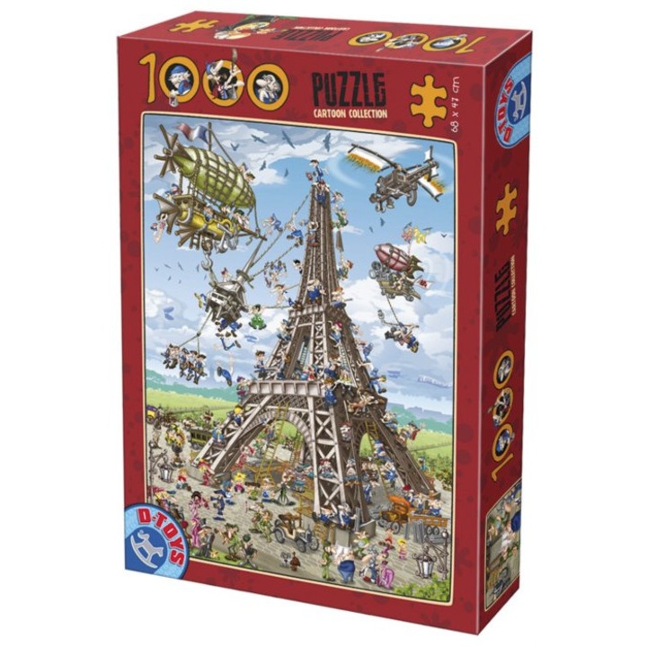 D-Toys - Puzzle Eiffel-torony - 1 000 darab