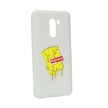 Husa de protectie Supreme, The Simpsons pentru Xiaomi PocoPhone F1, rezistenta la uzura, anti-alunecare, din silicon Premium, W267 Husa de protectie Supreme, The Simpsons pentru Xiaomi PocoPhone F1, rezistenta la uzura, anti-alunecare, din silicon Premium, W267