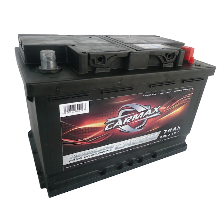 Baterie auto Carmax 74Ah 574104068