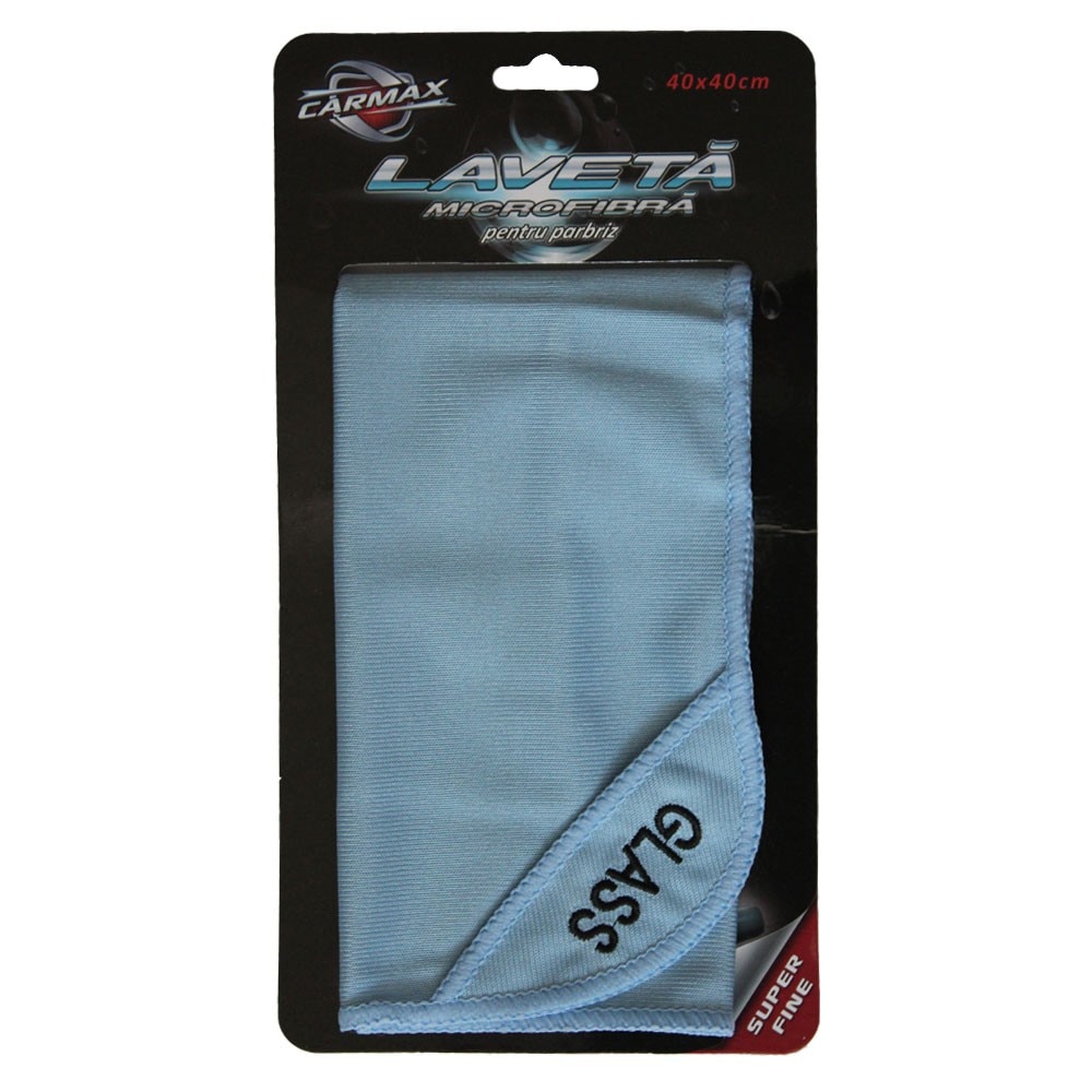 Laveta microfibra Carmax pentru parbriz 40X40cm