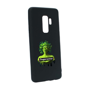 Husa de protectie Supreme, Medusa pentru Samsung Galaxy S9 Plus, rezistenta la uzura, anti-alunecare, din silicon Premium, B268 Husa de protectie Supreme, Medusa pentru Samsung Galaxy S9 Plus, rezistenta la uzura, anti-alunecare, din silicon Premium, B268