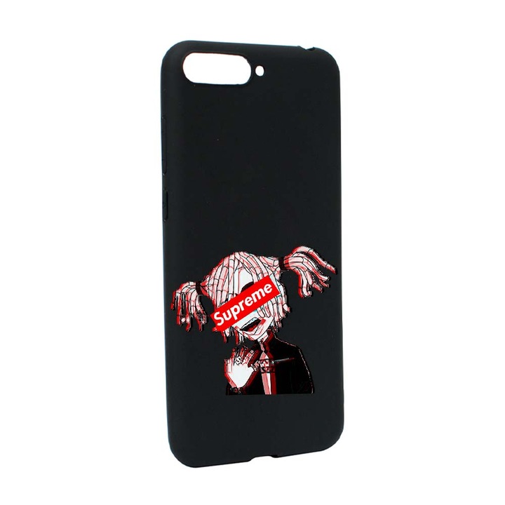 Szilikon védőtok, Huawei Y6 2018 / Y6 Prime 2018, Supreme Pink Girl, B269