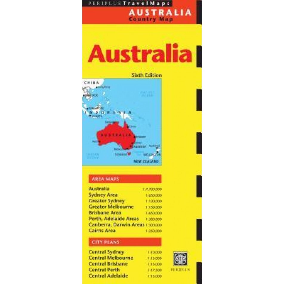Australia Travel Map, Periplus Editors (Editor)