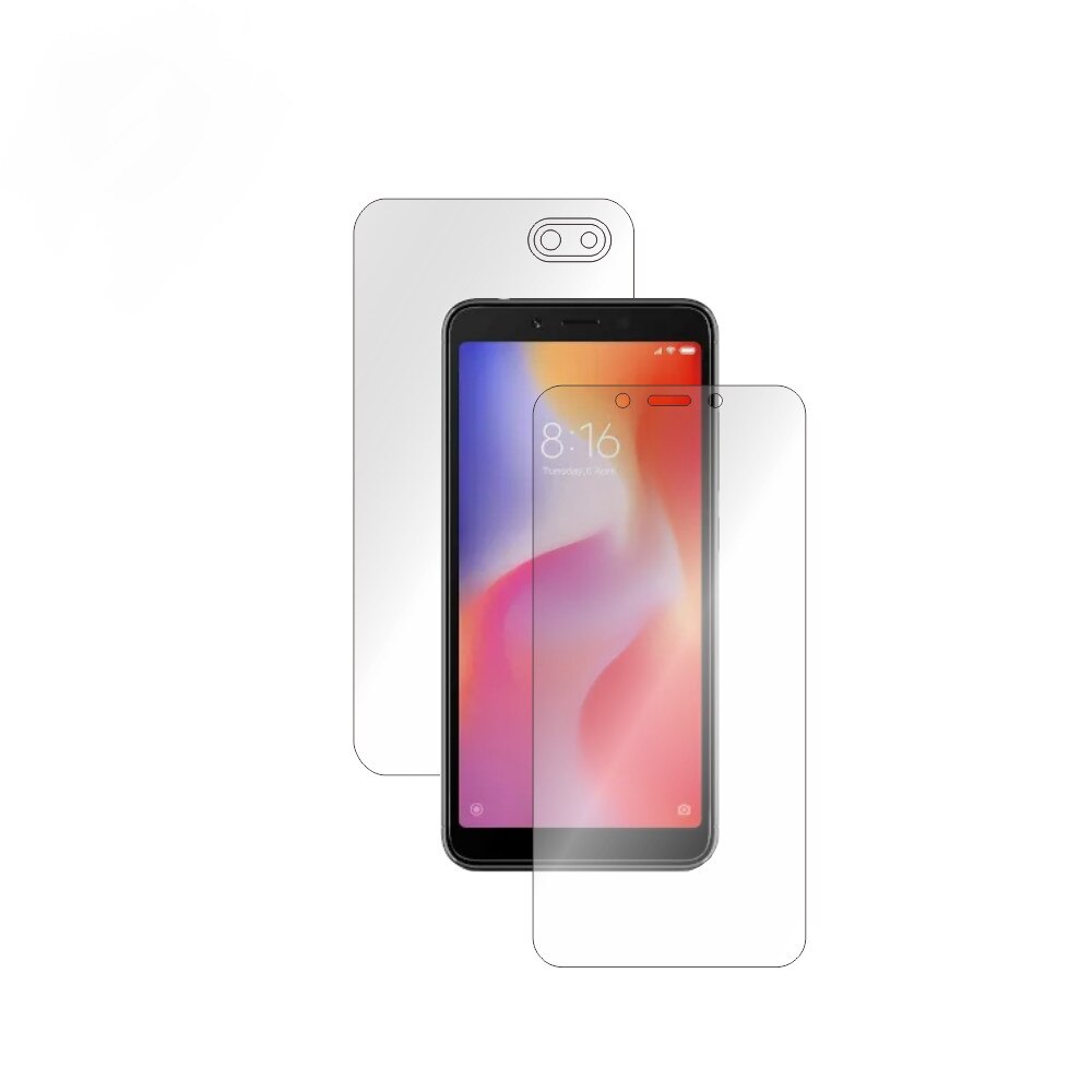 Folie Smart Protection Xiaomi Redmi 6A fullbody, protectie completa ecran si spate +Smart Spray®,Smart Squeegee® si microfibra incluse