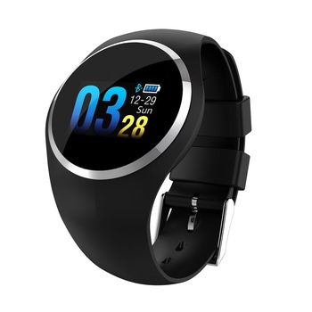 Ceas Smartwatch si Bratara Inteligenta 2 in 1 Q1 2019 Color, rezistenta la apa si praf IP67, Ecran Color, Monitorizare puls, pasi, somn si calorii arse, Notificari Apel/SMS, Black Ceas Smartwatch si Bratara Inteligenta 2 in 1 Q1 2019 Color, rezistenta la apa si praf IP67, Ecran Color, Monitorizare puls, pasi, somn si calorii arse, Notificari Apel/SMS, Black
