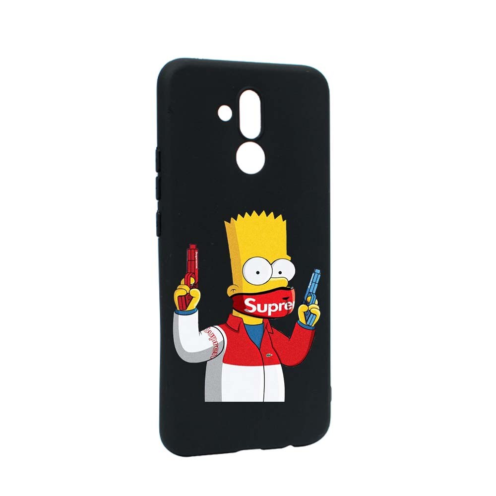 Husa de protectie Supreme, The Simpsons pentru Huawei Mate 20 Lite, rezistenta la uzura, anti-alunecare, din silicon Premium, B270