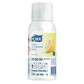 Odorizant aer tip spray Tork 236050, gama Premium, 75 ml, miros lamaie Odorizant aer tip spray Tork 236050, gama Premium, 75 ml, miros lamaie
