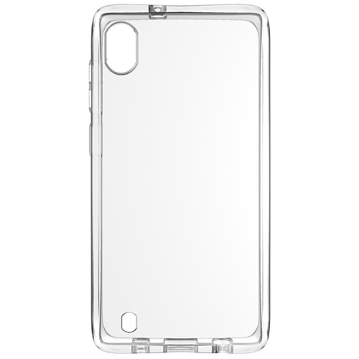 Cellect Samsung Galaxy A10 vékony szilikon hátlap, Átlátszó