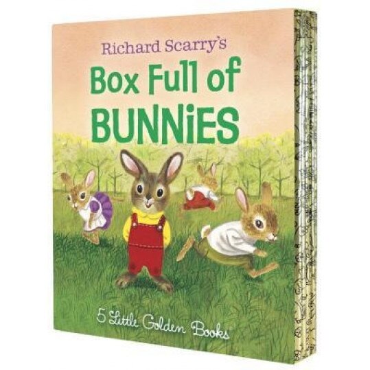 Richard Scarry's Box Full of Bunnies, Richard Scarry (Author)