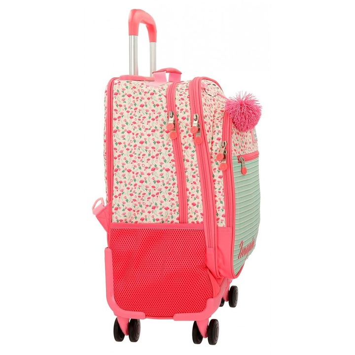 Troler / Rucsac convertibil 4 roti 2 compartimente 44 cm Enso Imagine