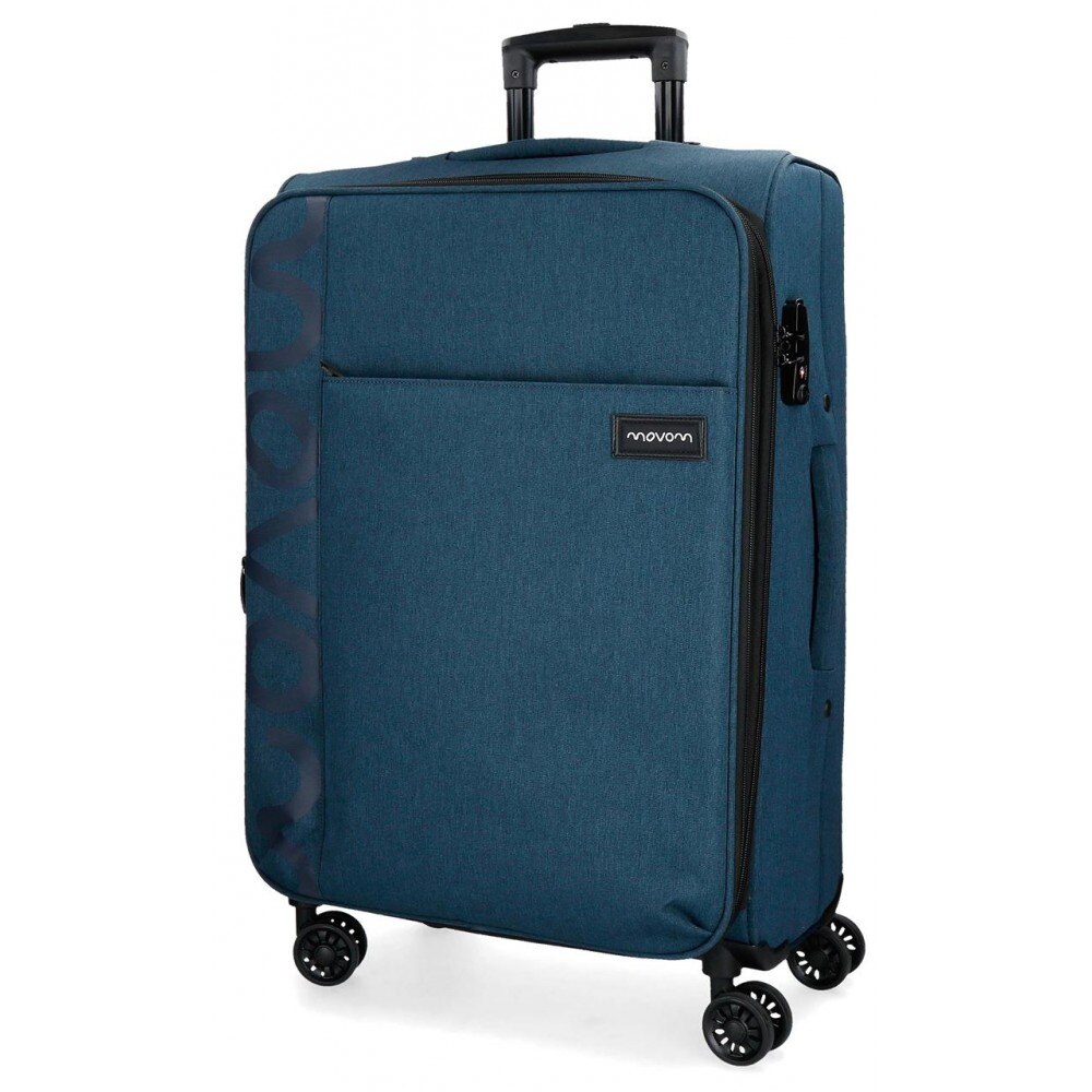 Troler soft 76 cm 4 roti Movom Oslo bleumarin