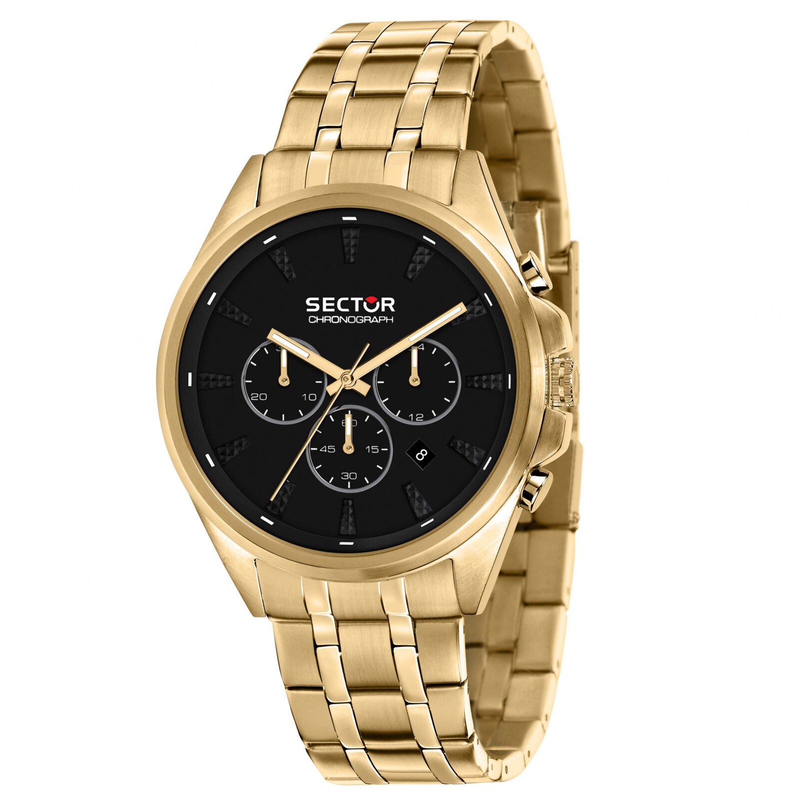 Ceas barbatesc Sector R3273991002 Quartz Auriu