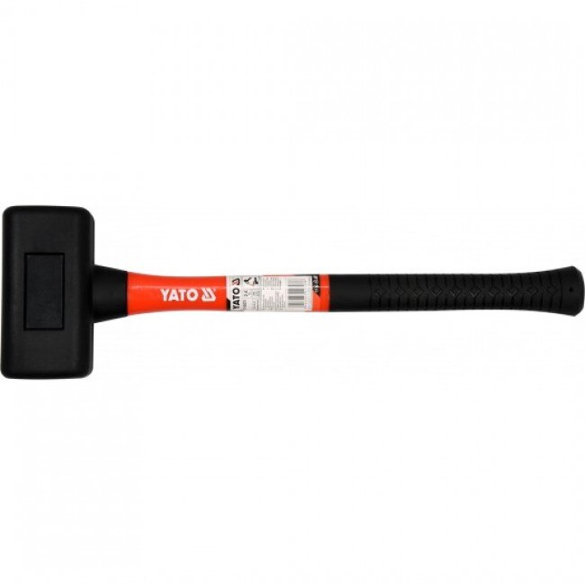 Ciocan de Cauciuc cu Maner din Fibra de Sticla, 2.4 KG YT-46270