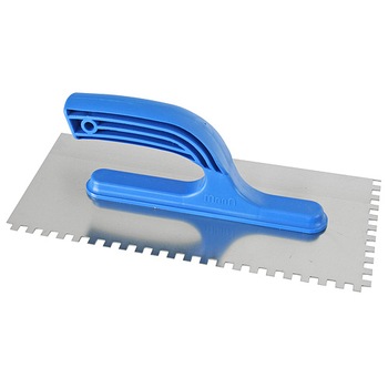 Gletiera cu dinti, inox, 280x130 mm, 10x10 mm, maner PVC, Strend Pro Gletiera cu dinti, inox, 280x130 mm, 10x10 mm, maner PVC, Strend Pro