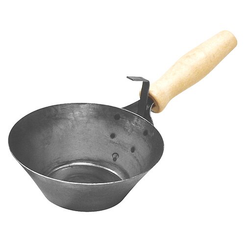 Cancioc de constructie, zincat, maner din lemn, 160mm, Strend Pro