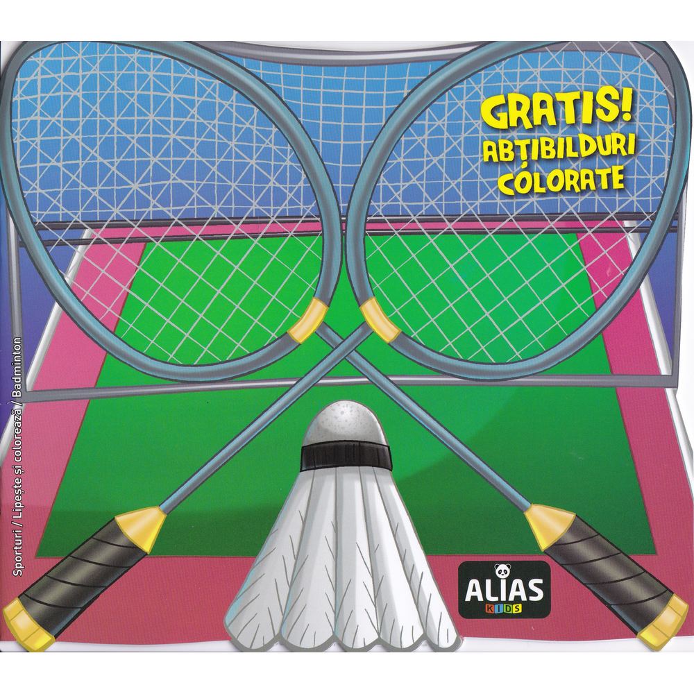 I wash my clothes throw Rusty Badminton. Carte de colorat - Alias Publishing - eMAG.ro