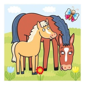 Baby puzzle Animalute jucause Dino Toys 3-5 piese, 2 ani+ Baby puzzle Animalute jucause Dino Toys 3-5 piese, 2 ani+