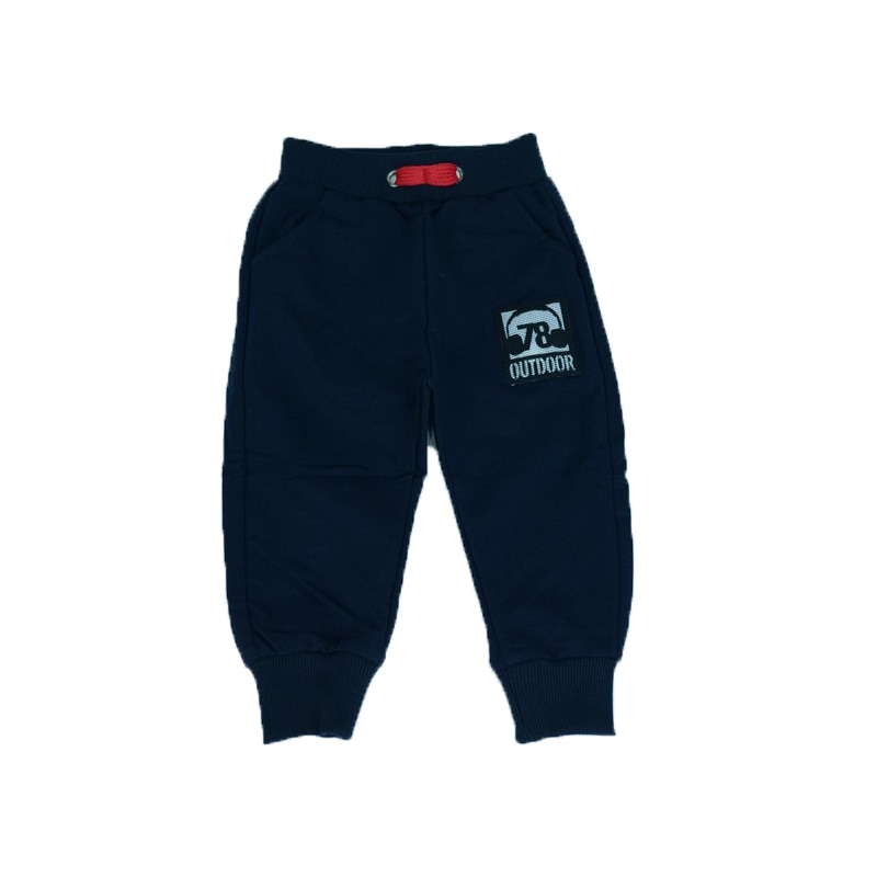 Pantaloni sport pentru baieti Happy House WB-2581N-1, Negru, 92 cm