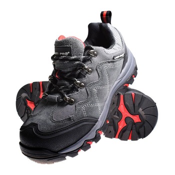 Pantofi piele intoarsa Lahti Pro, aplicatii cauciuc, marimea 40 Pantofi piele intoarsa Lahti Pro, aplicatii cauciuc, marimea 40