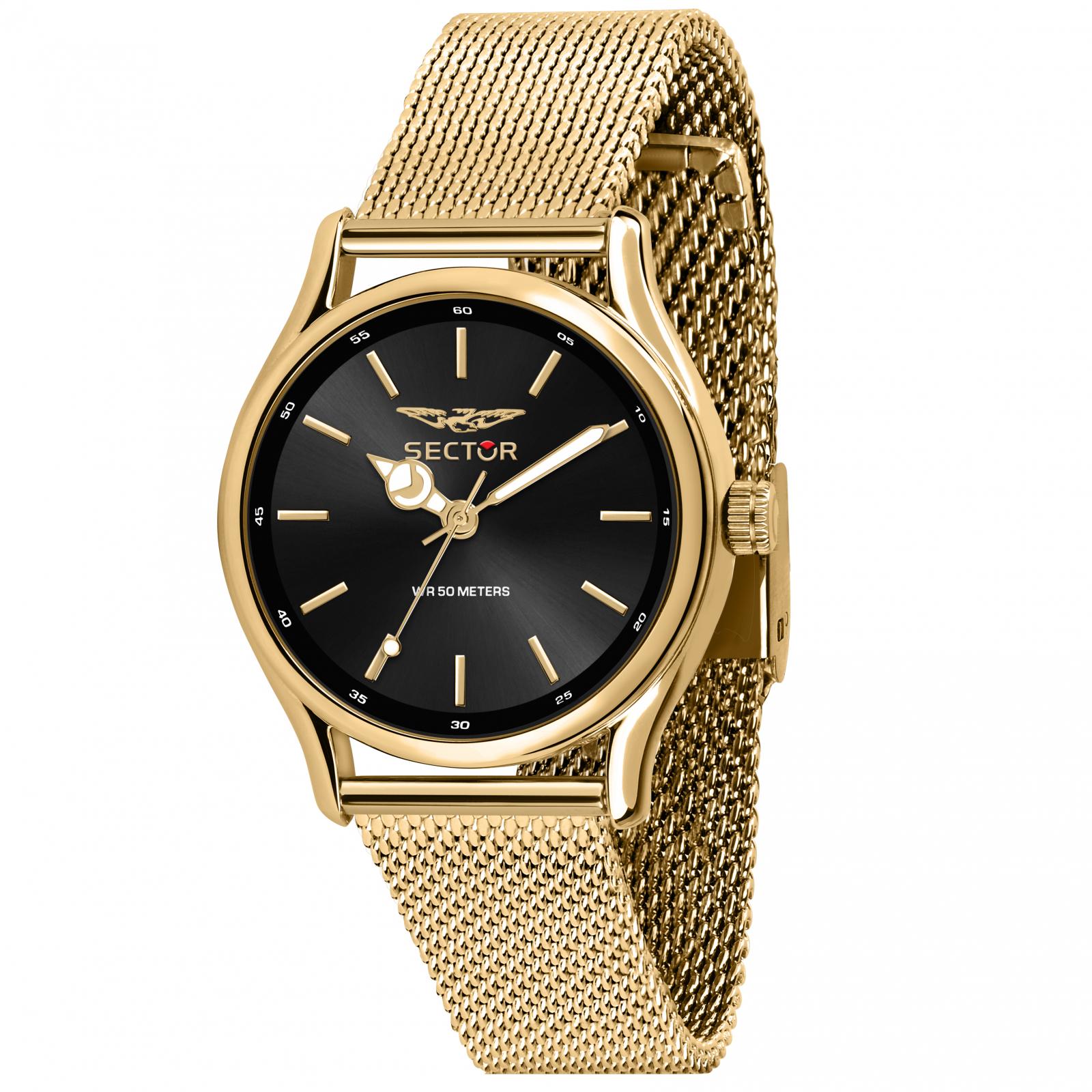 Ceas dama Sector R3253517501 Quartz Auriu