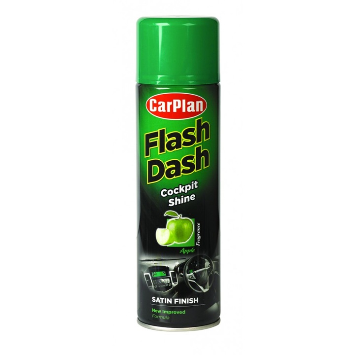 CarPlan műszerfal ápoló alma illatú 500ml