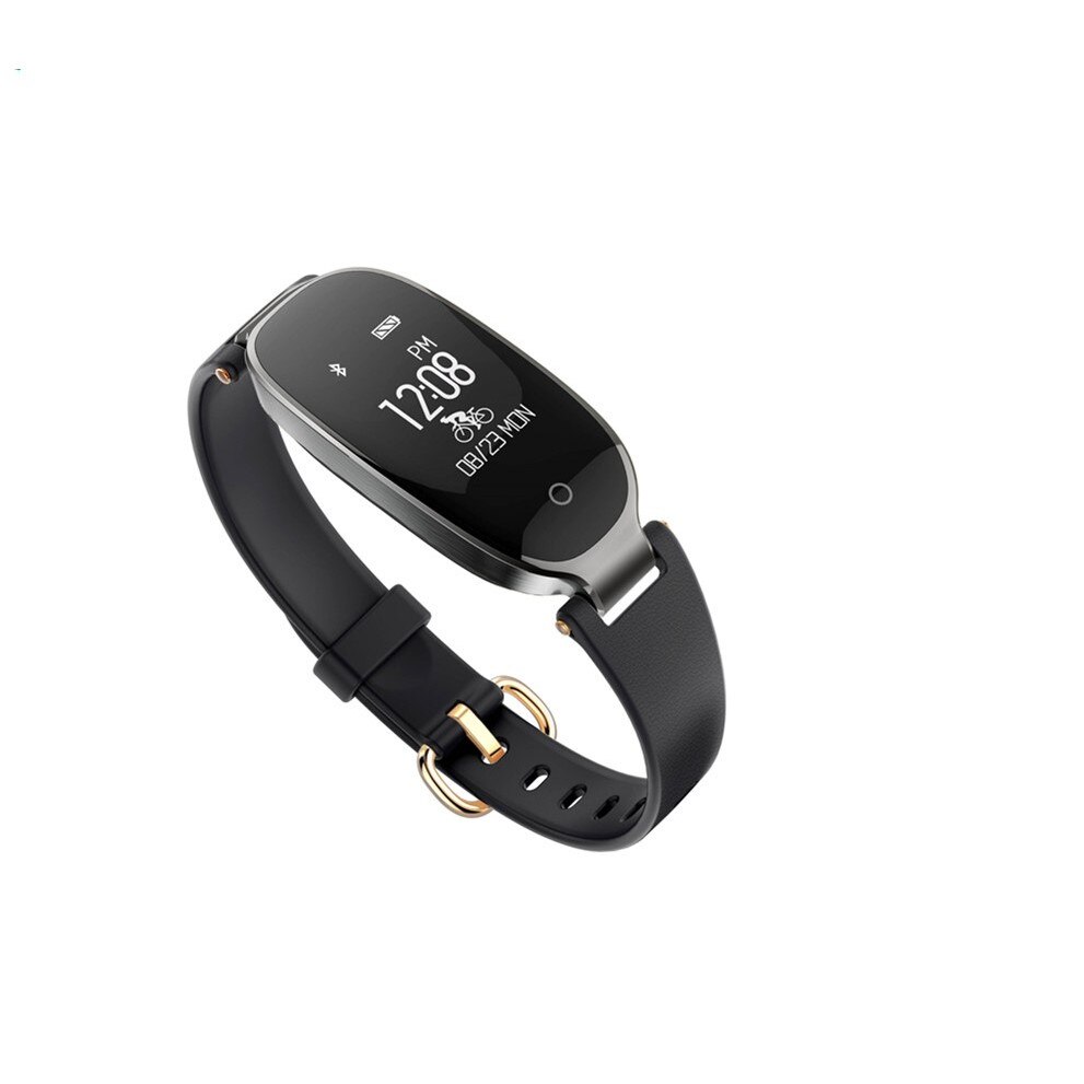 Smartwatch S3, bluetooth 4.0, masoara ritmul cardiac, pedometru, monitor somn, waterproof, notificari, fatete multiple, arderea caloriilor, negru, display 0.96 inch