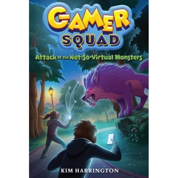 Attack of the Not-So-Virtual Monsters, Kim Harrington (Author)