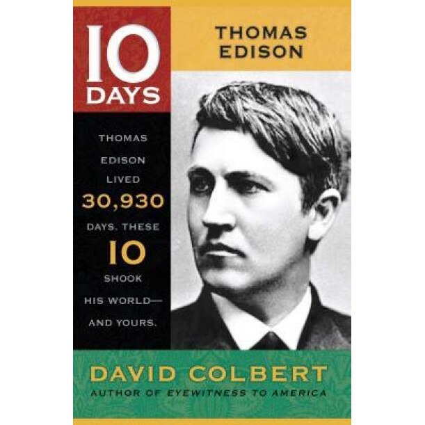 Thomas Edison, David Colbert (Author)