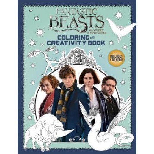 Fantastic Beasts and Where to Find Them: Coloring and Creativity Book, Inc. Scholastic (Author)