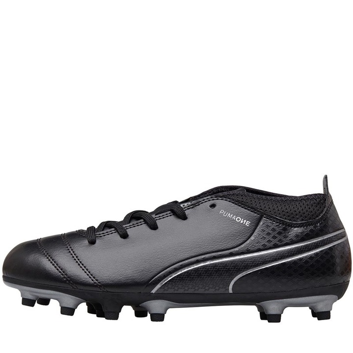 Pantofi fotbal pentru barbati Puma One 17.4 FG, Negru, 40.5 EU