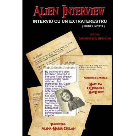 Interviu Cu Un Extraterestru Lawrence R Spencer Author Emag Ro